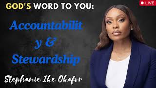 Accountability amp Stewardship Stephanie Ike [upl. by Cheke]