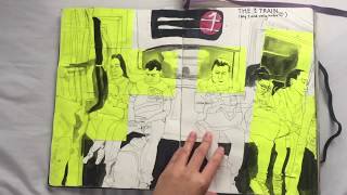 accepted calarts sketchbook 2019 [upl. by Strage]