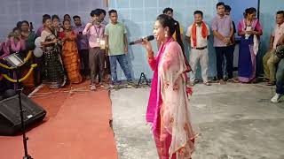 38th Freshmen Social Day 2024 Culture Program Singer Usha Rani Brahma amp [upl. by Nahallac]