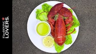 How To Eat Lobster  Fine Dining Lovers by SPellegrino amp Acqua Panna [upl. by Levins]