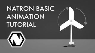 Natron Basic Animation Tutorial [upl. by Ielerol]