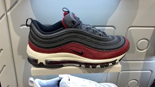 Nike Air Max 97 Team RedBlackAnthraciteSummit White  Style Code DQ3955600 [upl. by Sellig760]