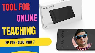 XPPEN DECO MINI 7 Pen Tablet Unboxing video [upl. by Yrdua]