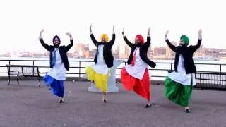 Sardaar Ji  Maritime Bhangra Group  Bhangra at DartmouthHalifax Water Front [upl. by Luane]