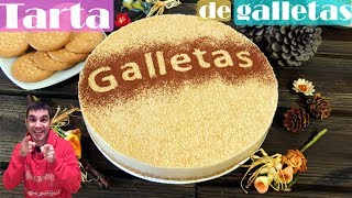 TARTA de GALLETAS SIN HORNO😍🍪😋 CREMOSO y DELICIOSO Receta  451 [upl. by Francesca]