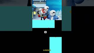 Sans and Papyrus Song  To The Bone 🦴 Xpotato Bouncing Square  JTM [upl. by Stoops]