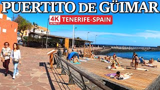 TENERIFE  PUERTITO DE GÜIMAR  See the Actual Appearance ☀️ 4K Walk ● February 2024 [upl. by Scrope339]