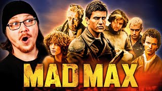 MAD MAX 1979 MOVIE REACTION  First Time Watching  Review [upl. by Niajneb]