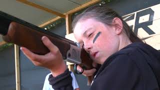 Kids Laser Clay Pigeon Shooting [upl. by Ihpen]