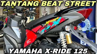 YAMAHA XRIDE 125 MERAH HITAM [upl. by Ecitnirp]