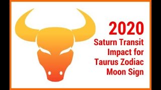 Saturn Transit 2020 Taurus Predictions  Saturn Transit 2020 Effects on Taurus Vrishabh Rashi [upl. by Jump529]