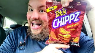 Brandons Sampler Platter Takis NEW BBQ Blast Chippz [upl. by Tansy344]