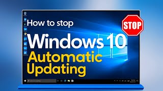 How to turn off automatic updates Windows 10  Stop Windows 10 Automatic Updates [upl. by Nace]