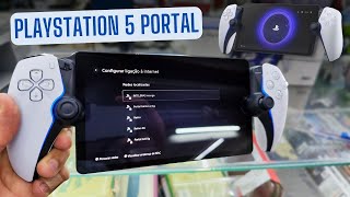 PLAYSTATION PORTAL UNBOXING E IMPRESSÕES  ISSO É UM PS5 PORTÁTIL [upl. by Duval]