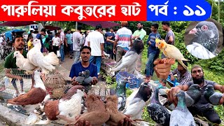 লোটন কবুতরের সেরা বাজি আজকের হাটে  kobutor hat 2024  pigeon market in bangladesh  loton kobutor [upl. by Enisaj]