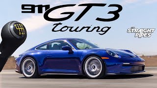 BEST 911 EVER 2022 Porsche 911 GT3 Touring Manual [upl. by Leeda258]