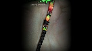 How to Fuse paracord The quotManny Methodquot adding to existing work [upl. by Akimaj]