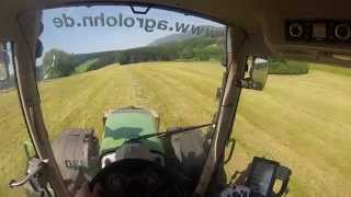 HDGoPro Hero 3  Fendt 722 Vario mit Strautmann Super Vitesse 300 POV II [upl. by Terrag]