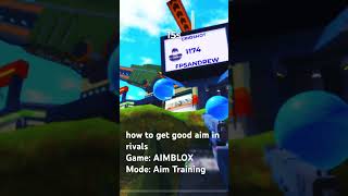 Playing AIMBLOX  Mode Aim Training [upl. by Conlan]