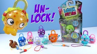 Lock Stars Series 1 Toys and Mystery Locks Hasbro Unboxing Review [upl. by Assehc]