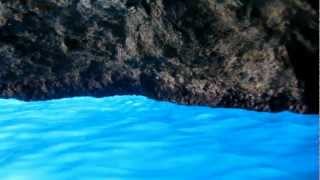 Grotta Azzurra allIsola di Dino Praia a Mare Calabria [upl. by Ariajay]