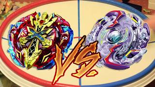 BEYBLADE BURST BATTLE Xcalius X2 VS Wyvron W2 [upl. by Levey]