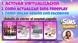 Compra de PAQUETES ONLINESolución de errores The Sims Freeplay [upl. by Lerred136]