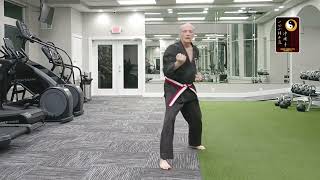 Kusanku Dai  Shihan Rod Lindgren karate martialarts kusanku [upl. by Hailee]