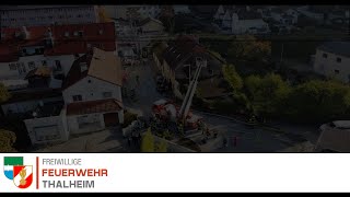 Tödlicher Wohnhausbrand Thalheim bei Wels [upl. by Anaitsirk]