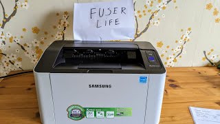 Check FUSER amp Roller Life Health Samsung Printer M2020 M2021 M2022 M2022W M2024 M2024w M2026 M2026w [upl. by Emmeline808]