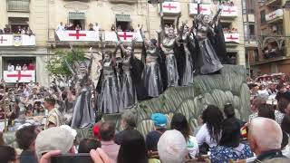 Christians against the Moors festival Alcoy Alcoi Spain APRIL 2023 [upl. by Amii]