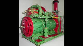 Meccano Overtype Steam Engine [upl. by Roberto936]