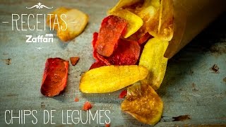 Como fazer chips de legumes  Receitas Zaffari [upl. by Nerval]