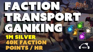 Faction Transport Ganking Faction Hearts quotGuidequot  Albion Online 2021 [upl. by Sulokcin]