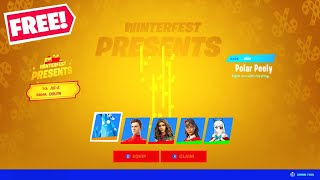 ALL Winterfest Presents OPENED Fortnite Chapter 3 [upl. by Brunella19]