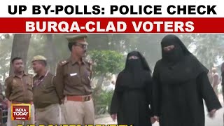 UP ByPolls BJP Urges Identity Checks On BurqaCovered Women SP Cries Conspiracy  India Today [upl. by Annanhoj]