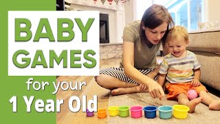 Learning Games for a 1 Year Old [upl. by Uliram253]