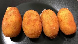 Como hacer Croquetas de queso [upl. by Niliram]