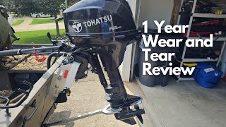 Is A Tohatsu Outboard Worth Purchasing Find Out In This 20hp Tohatsu 1 Year Review [upl. by Marcile]