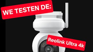 We testen de Reolink Altas PT Ultra 4k blackfridaydeals [upl. by Beka]