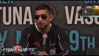 Amir Khan vs Chris Algieri Full Video Post Fight Press Conference highlights [upl. by Maice683]