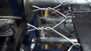 Full Automatic chain link fence machine [upl. by Anomer885]