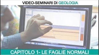 LE FAGLIE NORMALI  Cinematica Vs Deposizione  WEBINAR per studenti universitari [upl. by Cirdla]