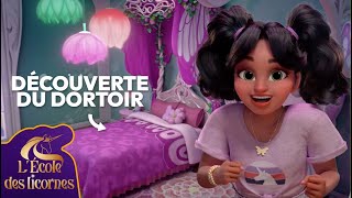 Le dortoir le plus magique de Lécole des licornes  Dessins animés pour enfants [upl. by Haeluj]