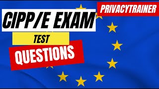 Crack the CIPPE Exam on Your First Try Secrets to Master European Privacy Law Revealed [upl. by Clyde23]