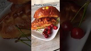 Fresh baked bread 🍞😋food trending streetfood shorts shortvideo youtubeshorts foodie cooking [upl. by Otanod]