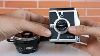 Zenza Bronica ETR  Disassembly [upl. by Gaye]