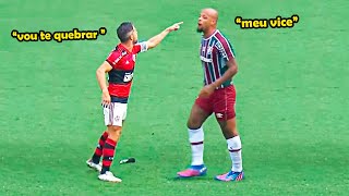 QUANDO OS JOGADORES DO FLAMENGO PERDEM O CONTROLE [upl. by Sinnaoi60]