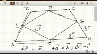 Beweis mit der Vektorgeometrie Das Parallelogramm [upl. by Timotheus591]