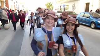 CEIP Canónigo Muñoz de Utiel  Desfile de Carnaval 21 de Febrero 2020 [upl. by Dielle]